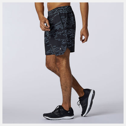 Fortitech Graphic 7 inch Woven Short | New Balance Clothing - Men