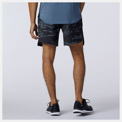 Fortitech Graphic 7 inch Woven Short | New Balance Clothing - Men