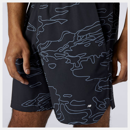Fortitech Graphic 7 inch Woven Short | New Balance Clothing - Men