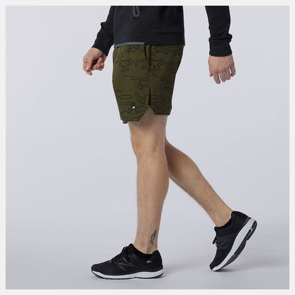 Fortitech Graphic 7 inch Woven Short | New Balance Clothing - Men