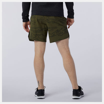 Fortitech Graphic 7 inch Woven Short | New Balance Clothing - Men