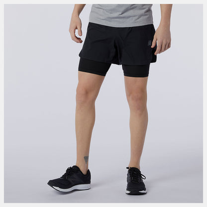 Q Speed Fuel 2 in 1 5 Inch Short | New Balance Clothing - Men