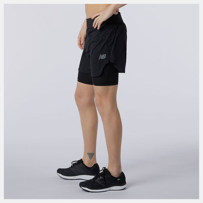 Q Speed Fuel 2 in 1 5 Inch Short | New Balance Clothing - Men