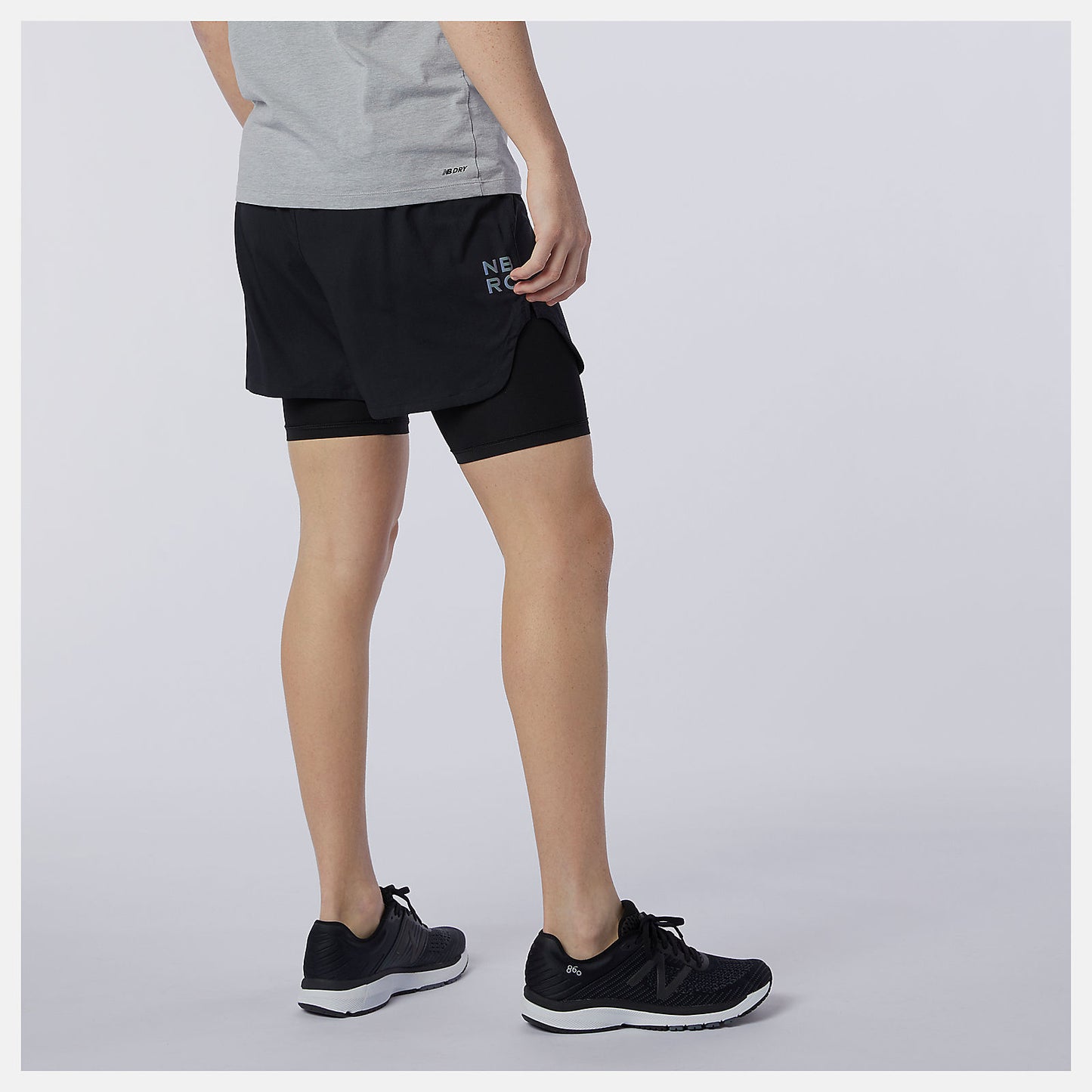 New Balance On Sale - Q Speed Fuel 2 in 1 5 Inch Short
