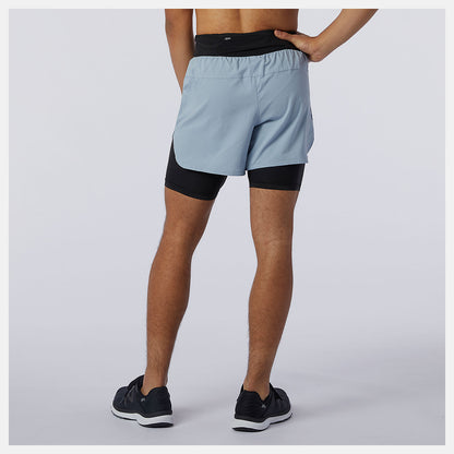 Q Speed Fuel 2 in 1 5 Inch Short | New Balance Clothing - Men