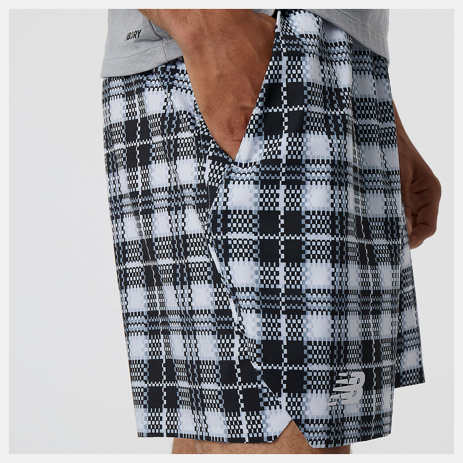 New Balance US - 7 In Printed Tournament Short