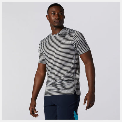 Printed Impact Run Short Sleeve | New Balance Clothing - Men