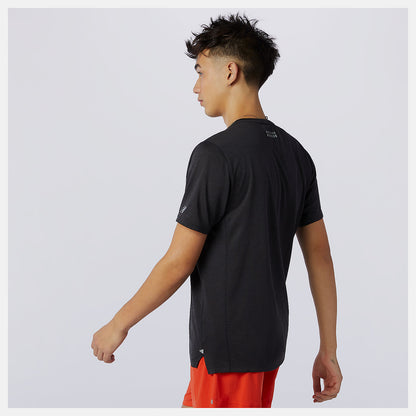 Printed Impact Run Short Sleeve | New Balance Clothing - Men