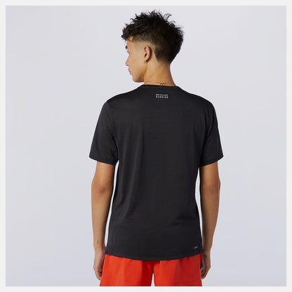 Printed Impact Run Short Sleeve | New Balance Clothing - Men