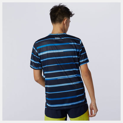 Printed Impact Run Short Sleeve | New Balance Clothing - Men