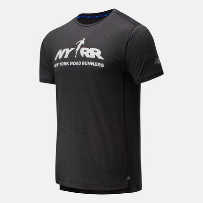 RFL Printed Impact Run Short Sleeve | New Balance Clothing - Men
