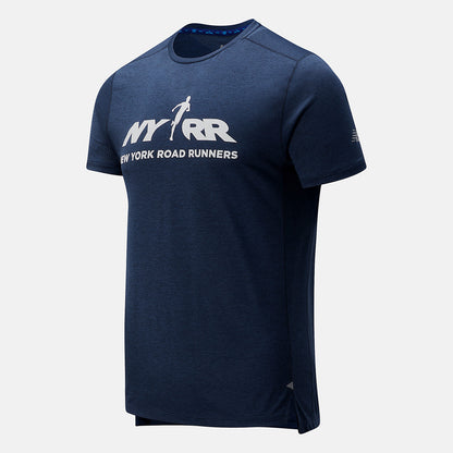 RFL Printed Impact Run Short Sleeve | New Balance Clothing - Men