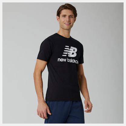 Essentials Stacked Logo Tee | New Balance Clothing - Men