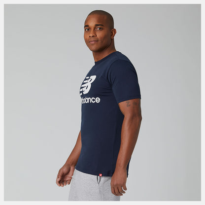 Essentials Stacked Logo Tee | New Balance Clothing - Men