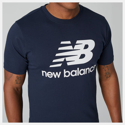 Essentials Stacked Logo Tee | New Balance Clothing - Men