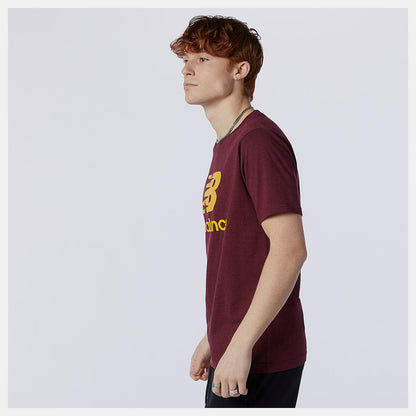 Essentials Stacked Logo Tee | New Balance Clothing - Men