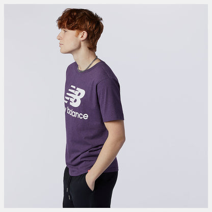 Essentials Stacked Logo Tee | New Balance Clothing - Men