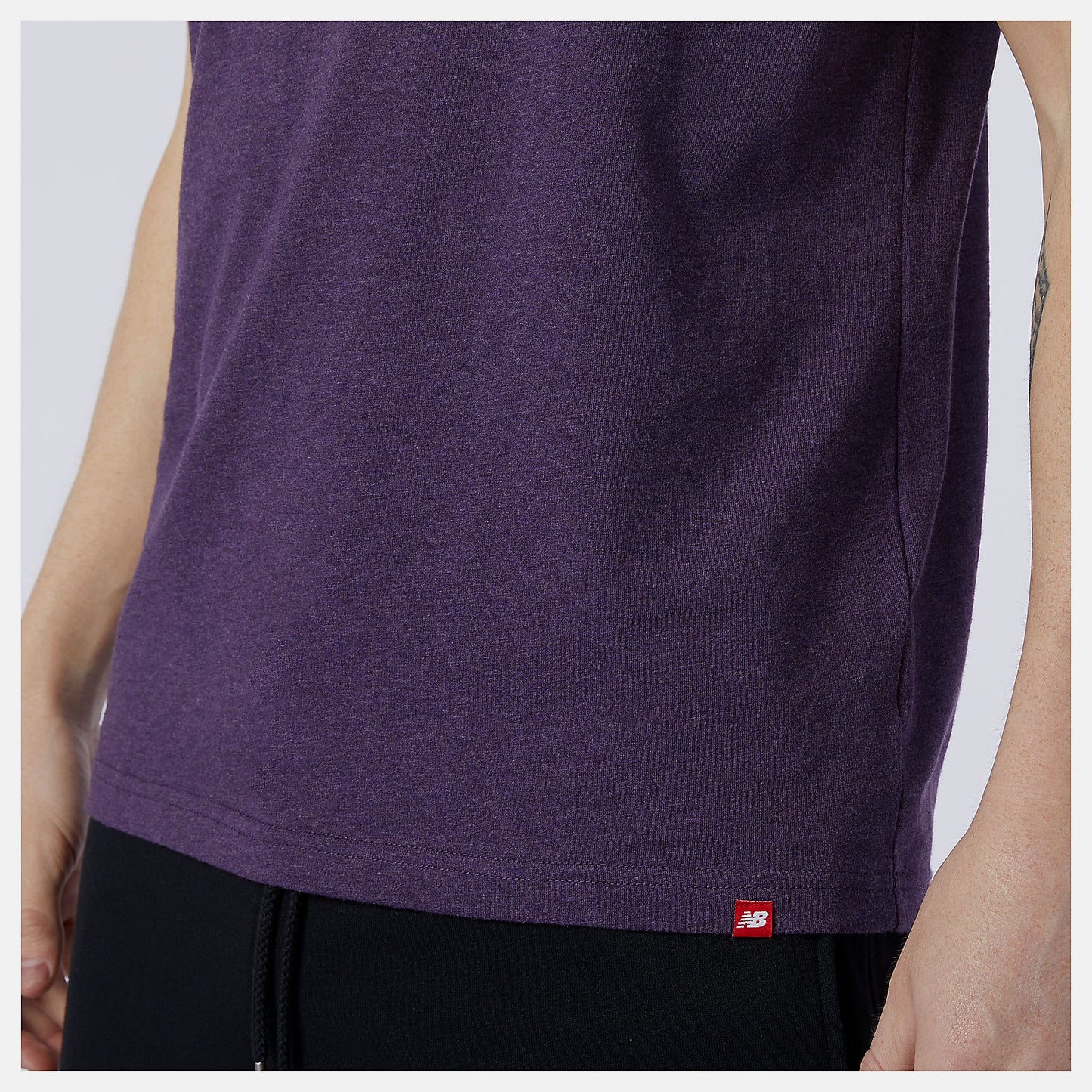 New Balance US - Essentials Stacked Logo Tee