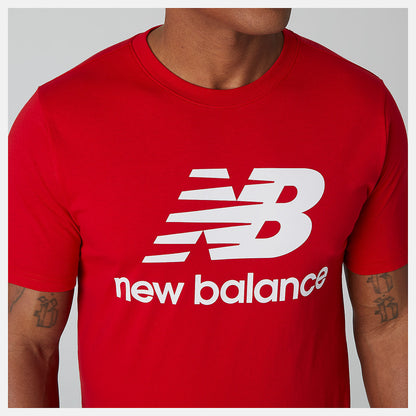 Essentials Stacked Logo Tee | New Balance Clothing - Men