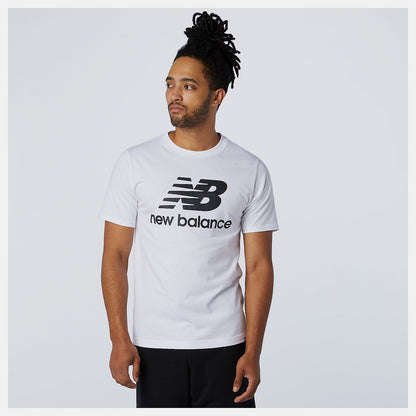Essentials Stacked Logo Tee | New Balance Clothing - Men