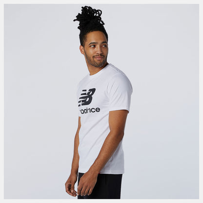Essentials Stacked Logo Tee | New Balance Clothing - Men