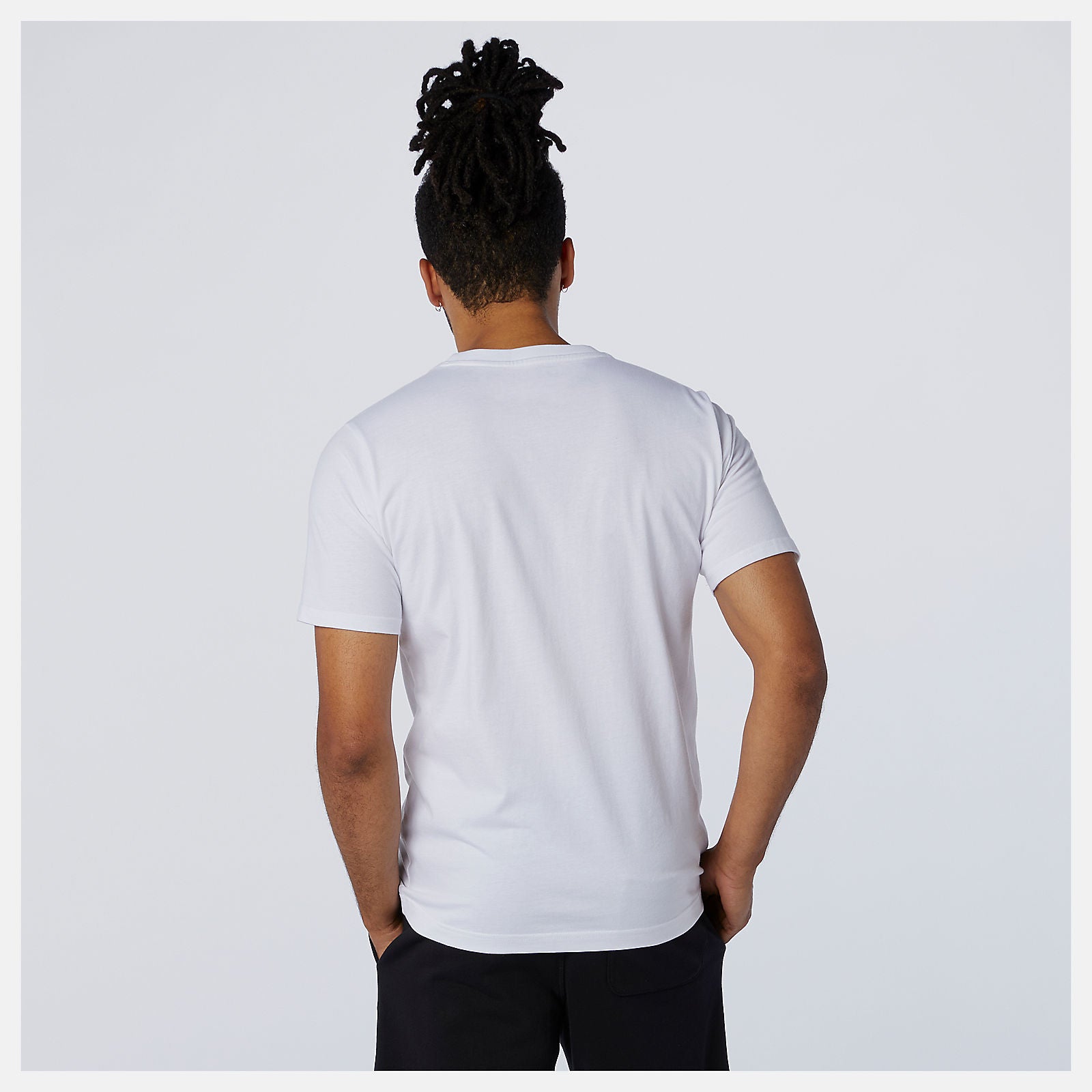 New Balance US - Essentials Stacked Logo Tee