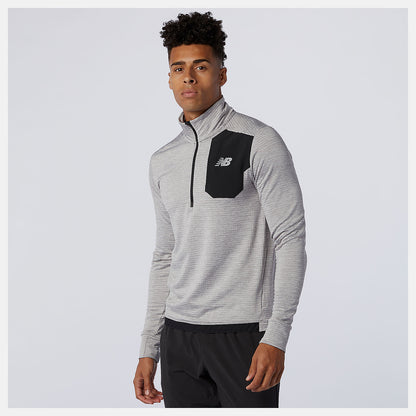 NB Heat Grid Half Zip | New Balance Clothing - Men
