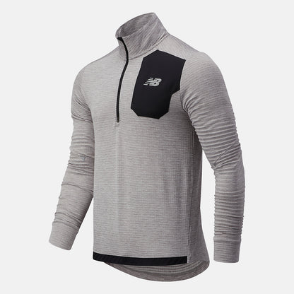 NB Heat Grid Half Zip | New Balance Clothing - Men