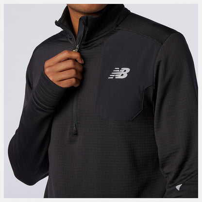 NB Heat Grid Half Zip | New Balance Clothing - Men