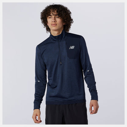 NB Heat Grid Half Zip | New Balance Clothing - Men
