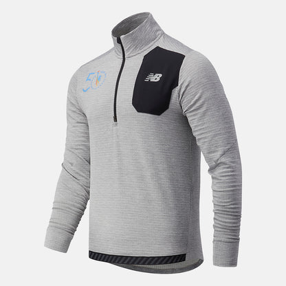 NYC Marathon Impact Run Grid Back Half Zip | New Balance Clothing - Men