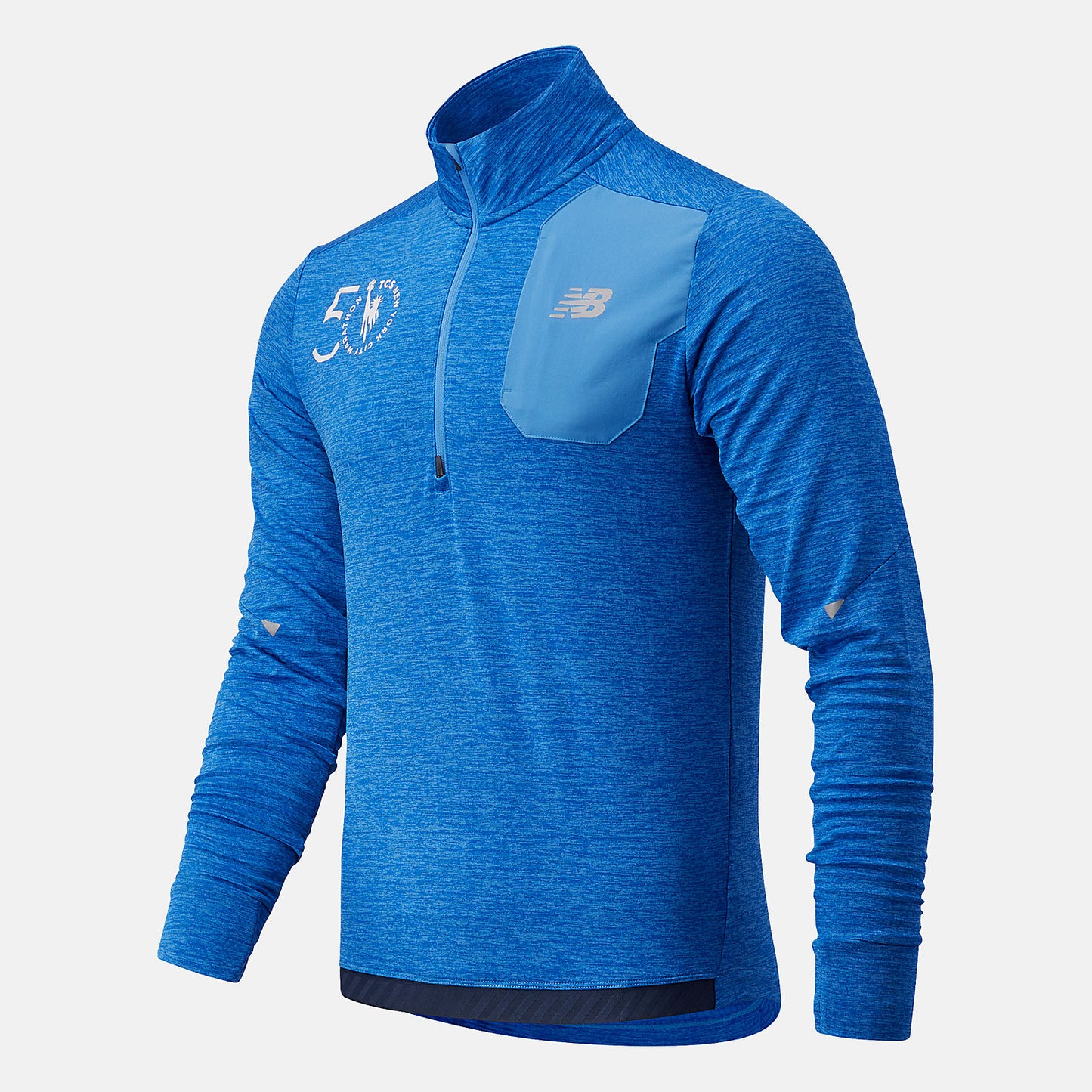 New Balance Hot sale - NYC Marathon Impact Run Grid Back Half Zip
