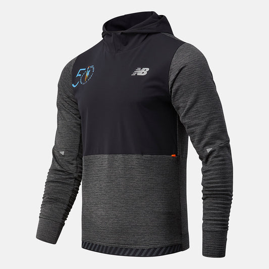 New Balance Sale - NYC Marathon Impact Run Grid Back Hoodie
