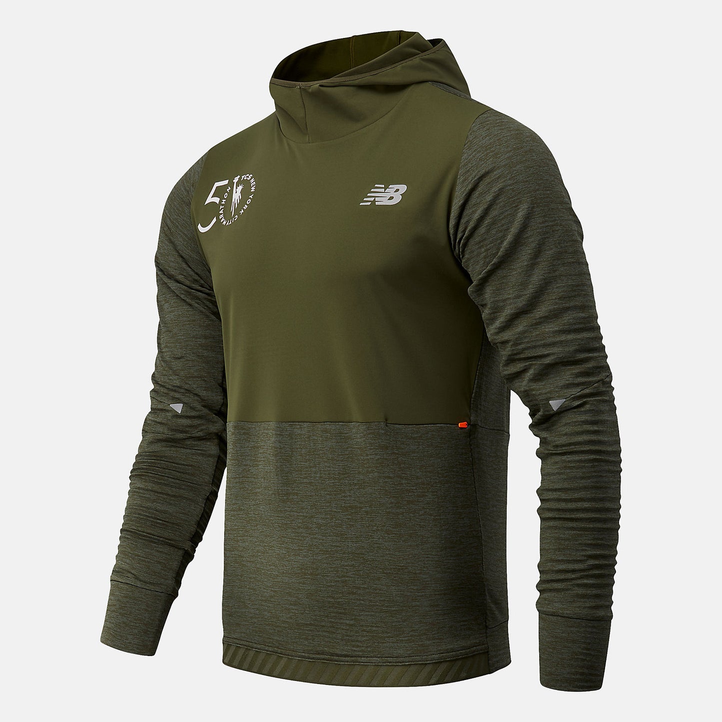 New Balance Online - NYC Marathon Impact Run Grid Back Hoodie