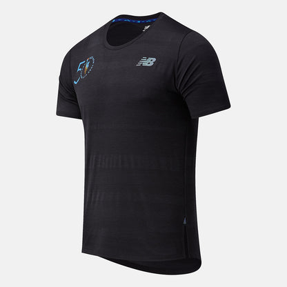 NYC Marathon Q Speed Fuel Jacquard Short Sleeve | New Balance Clothing - Men