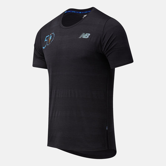 New Balance Online - NYC Marathon Q Speed Fuel Jacquard Short Sleeve