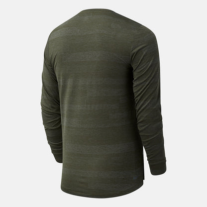 NYC Marathon Q Speed Fuel Jacquard Long Sleeve | New Balance Clothing - Men
