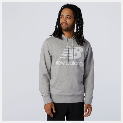 NB Essentials Stacked Logo Po Hoodie | New Balance Clothing - Men
