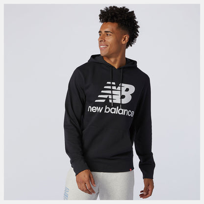 NB Essentials Stacked Logo Po Hoodie | New Balance Clothing - Men