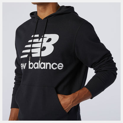 NB Essentials Stacked Logo Po Hoodie | New Balance Clothing - Men