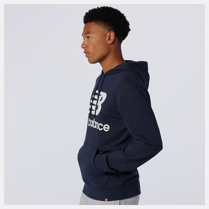 NB Essentials Stacked Logo Po Hoodie | New Balance Clothing - Men