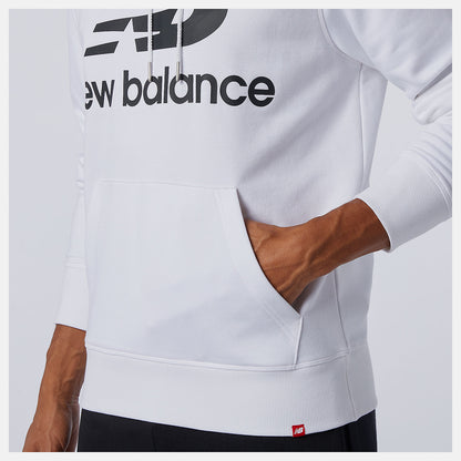 NB Essentials Stacked Logo Po Hoodie | New Balance Clothing - Men