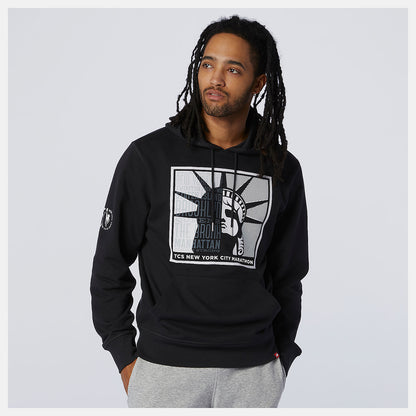 NYC Marathon Essentials Stacked Logo Po Hoodie | New Balance Clothing - Men