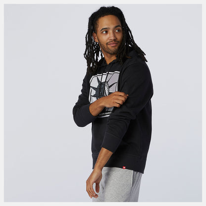 NYC Marathon Essentials Stacked Logo Po Hoodie | New Balance Clothing - Men