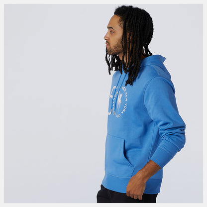 NYC Marathon Essentials Stacked Logo Po Hoodie | New Balance Clothing - Men