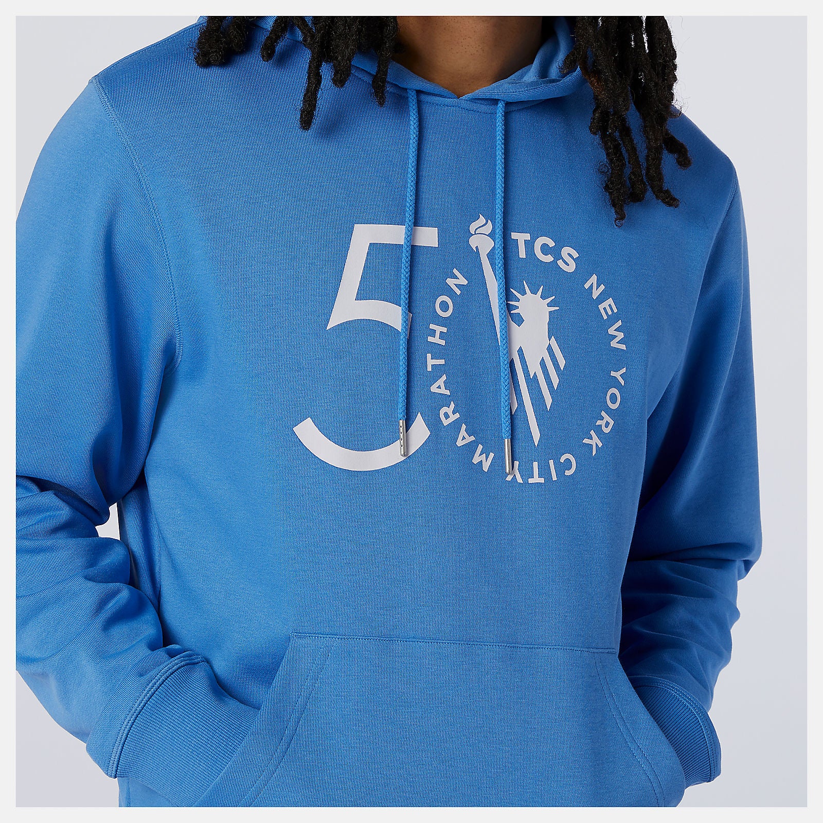 New Balance Sale - NYC Marathon Essentials Stacked Logo Po Hoodie