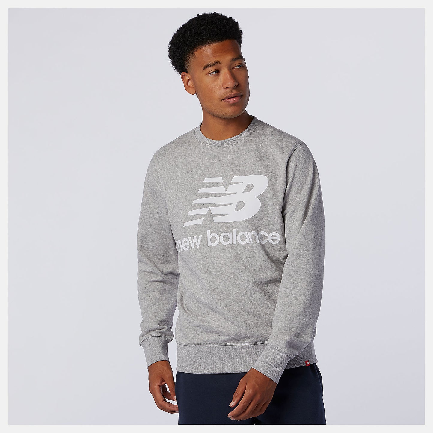New Balance Online - NB Essentials Stacked Logo Crew