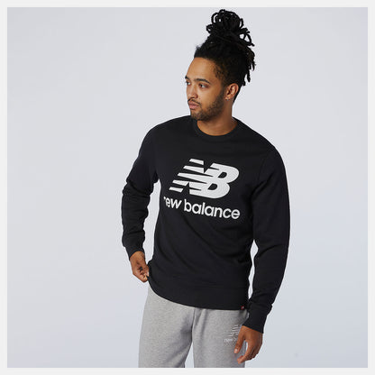 NB Essentials Stacked Logo Crew | New Balance Clothing - Men