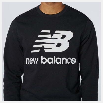 NB Essentials Stacked Logo Crew | New Balance Clothing - Men