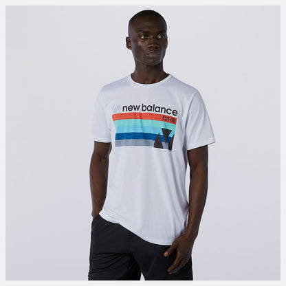 Graphic Heathertech Tee | New Balance Clothing - Men